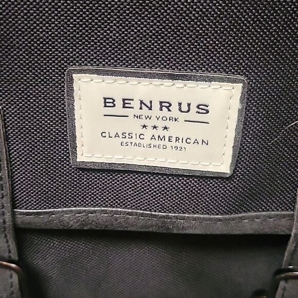 Benrus Black Rucksack Drawstring - Picture 2 of 5